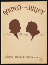7x426 ROMEO & JULIET souvenir program book 1936 Norma Shearer, Leslie Howard, William Shakespeare