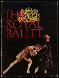 7x428 ROYAL BALLET stage play souvenir program book 1970s featuring guest artist Rudolf Nureyev!