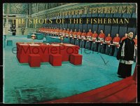 7x437 SHOES OF THE FISHERMAN souvenir program book 1968 Pope Anthony Quinn tries to prevent WWIII!