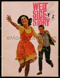7x485 WEST SIDE STORY souvenir program book 1961 Academy Award winning classic musical, Natalie Wood, Richard Beymer!