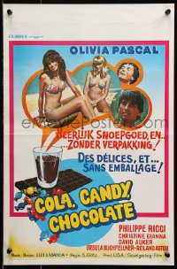 7y294 COLA CANDY CHOCOLATE Belgian 1979 Sigi Rothemund, completely different sexy art!