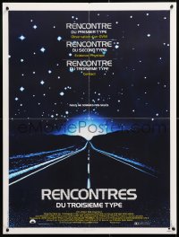 7y806 CLOSE ENCOUNTERS OF THE THIRD KIND French 24x31 1978 Steven Spielberg sci-fi classic!