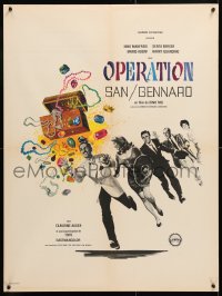 7y886 TREASURE OF SAN GENNARO French 24x32 1967 Senta Berger, Nino Manfredi, Claudine Auger