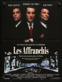7y938 GOODFELLAS French 16x21 1990 Robert De Niro, Joe Pesci, Ray Liotta, Martin Scorsese!
