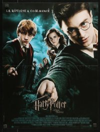 7y941 HARRY POTTER & THE ORDER OF THE PHOENIX French 16x21 2007 Daniel Radcliffe, Watson, Grint!
