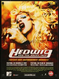7y942 HEDWIG & THE ANGRY INCH French 16x21 2001 transsexual punk rocker James Cameron Mitchell