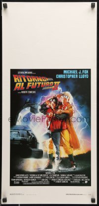 7y661 BACK TO THE FUTURE II Italian locandina 1989 Fox & Christopher Lloyd by Drew Struzan!