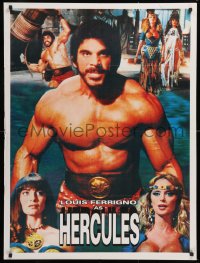 7y198 HERCULES Pakistani 1983 Lou Ferrigno with huge sword is the strongest man on Earth!