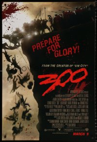 7z474 300 advance 1sh 2007 Zack Snyder directed, Gerard Butler, prepare for glory!