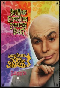 7z494 AUSTIN POWERS: THE SPY WHO SHAGGED ME teaser 1sh 1997 Mike Myers as Dr. Evil!