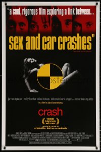 7z565 CRASH 1sh 1996 David Cronenberg, James Spader & sexy Deborah Kara Unger!