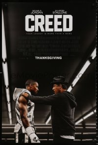 7z567 CREED advance DS 1sh 2015 image of Sylvester Stallone as Rocky Balboa with Michael Jordan!