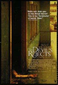 7z587 DEVIL'S REJECTS advance 1sh 2005 July style, directed by Rob Zombie, they must be stopped!