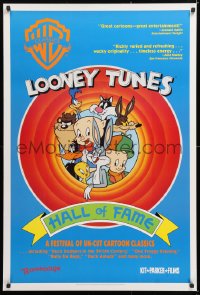7z735 LOONEY TUNES HALL OF FAME 1sh 1991 Bugs Bunny, Daffy Duck, Elmer Fudd, Porky Pig!