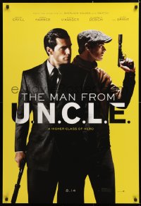 7z758 MAN FROM U.N.C.L.E. teaser DS 1sh 2015 Guy Ritchie, Henry Cavill and Armie Hammer!