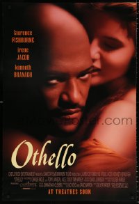7z799 OTHELLO advance DS 1sh 1995 Oliver Parker directed Shakespearean tragedy, Laurence Fishburne!