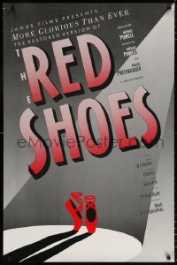 7z838 RED SHOES 1sh R1988 Michael Powell & Emeric Pressburger, different ballet art by Starr!