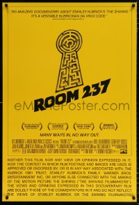 7z858 ROOM 237 1sh 2012 the making of Stanley Kubrick's The Shining, Bass-like art of keyhole maze!
