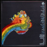 7z312 1968 SUMMER OLYMPICS rainbow style 18x18 Mexican special poster 1968 XIX Olympic games!