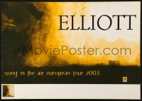 7z257 ELLIOTT 17x24 music poster 2003 Song in the Air European tour, different image!