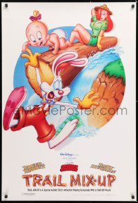 7z958 TRAIL MIX-UP DS 1sh 1993 John Hom art Roger Rabbit, Baby Herman, Jessica Rabbit!