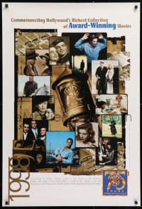 7z183 WARNER BROTHERS 75TH ANNIVERSARY AWARD-WINNING 27x40 video poster 1998 Casablanca & more!
