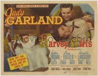 8a019 HARVEY GIRLS TC 1945 Judy Garland, Angela Lansbury, John Hodiak, MGM romance of daring days!