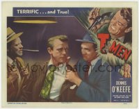 8a113 T-MEN LC #2 1948 Dennis O'Keefe with Wallace Ford & Jack Overman, directed by Anthony Mann!