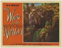 8a118 WAR OF THE WORLDS LC #4 1953 H.G. Wells classic, George Pal, Gene Barry, Ann Robinson, Codee!