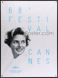 8b666 CANNES FILM FESTIVAL 2015 French 1p 2015 great headshot of Ingrid Bergman by David Seymour!