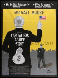 8b669 CAPITALISM: A LOVE STORY French 1p 2009 Michael Moore, cool artwork!