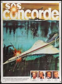 8b680 CONCORDE AFFAIR French 1p 1979 James Franciscus, Mimsy Farmer, different art, SOS Concorde!