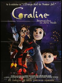8b685 CORALINE French 1p 2009 cool 3-D stop-motion animated feature, be careful what you wish for!