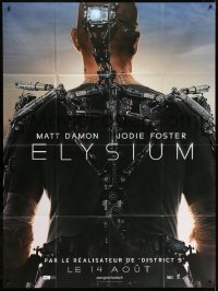 8b714 ELYSIUM teaser French 1p 2013 Matt Damon, Jodie Foster, Sharlto Copley, sci-fi action!