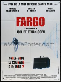 8b726 FARGO French 1p 1996 a homespun murder story from the Coen Brothers, different image!