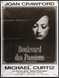 8b729 FLAMINGO ROAD French 1p R1980s Michael Curtiz, great close image of bad girl Joan Crawford!