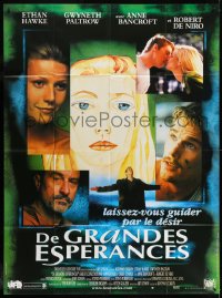 8b760 GREAT EXPECTATIONS French 1p 1998 Gwyneth Paltrow, Ethan Hawke, De Niro, Charles Dickens!