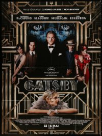 8b761 GREAT GATSBY advance French 1p 2013 Leonardo DiCaprio, Maguire, Mulligan, Baz Luhrmann!