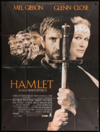 8b766 HAMLET French 1p 1992 Mel Gibson, Glenn Close, Helena Bonham Carter, William Shakespeare!