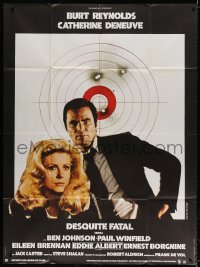 8b780 HUSTLE French 1p 1976 Robert Aldrich, Burt Reynolds & sexy Catherine Deneuve by target!