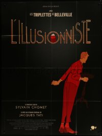 8b782 ILLUSIONIST French 1p 2010 cool magician cartoon with a screenplay by Jacques Tati!