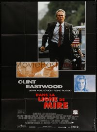 8b784 IN THE LINE OF FIRE French 1p 1993 Wolfgang Petersen, Eastwood as Secret Service bodyguard!