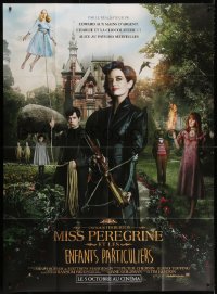 8b838 MISS PEREGRINE'S HOME FOR PECULIAR CHILDREN advance French 1p 1916 Tim Burton, Eva Green!