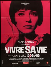 8b848 MY LIFE TO LIVE French 1p R2011 Jean-Luc Godard's Vivre sa Vie, Anna Karina!