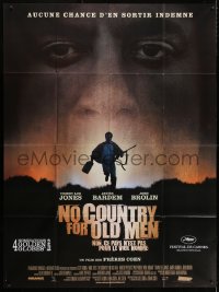 8b860 NO COUNTRY FOR OLD MEN French 1p 2007 The Coens, Josh Brolin, Javier Bardem, Tommy Lee Jones!