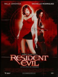 8b895 RESIDENT EVIL French 1p 2002 Paul W.S. Anderson, Milla Jovovich, Michelle Rodriguez!