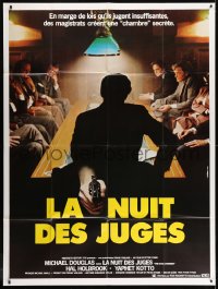 8b930 STAR CHAMBER French 1p 1984 judge Michael Douglas has a secret that will affect us all!