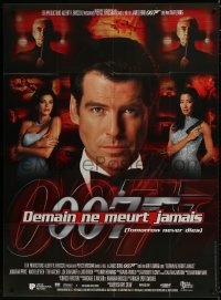 8b954 TOMORROW NEVER DIES French 1p 1997 Pierce Brosnan as Bond, Michelle Yeoh, Teri Hatcher!