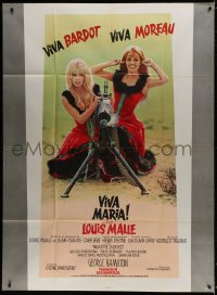 8b970 VIVA MARIA French 1p 1965 Louis Malle, sexiest French babes Brigitte Bardot & Jeanne Moreau!