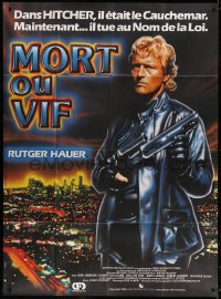 8b975 WANTED DEAD OR ALIVE French 1p 1987 Rutger Hauer is the best there is at a job he hates!